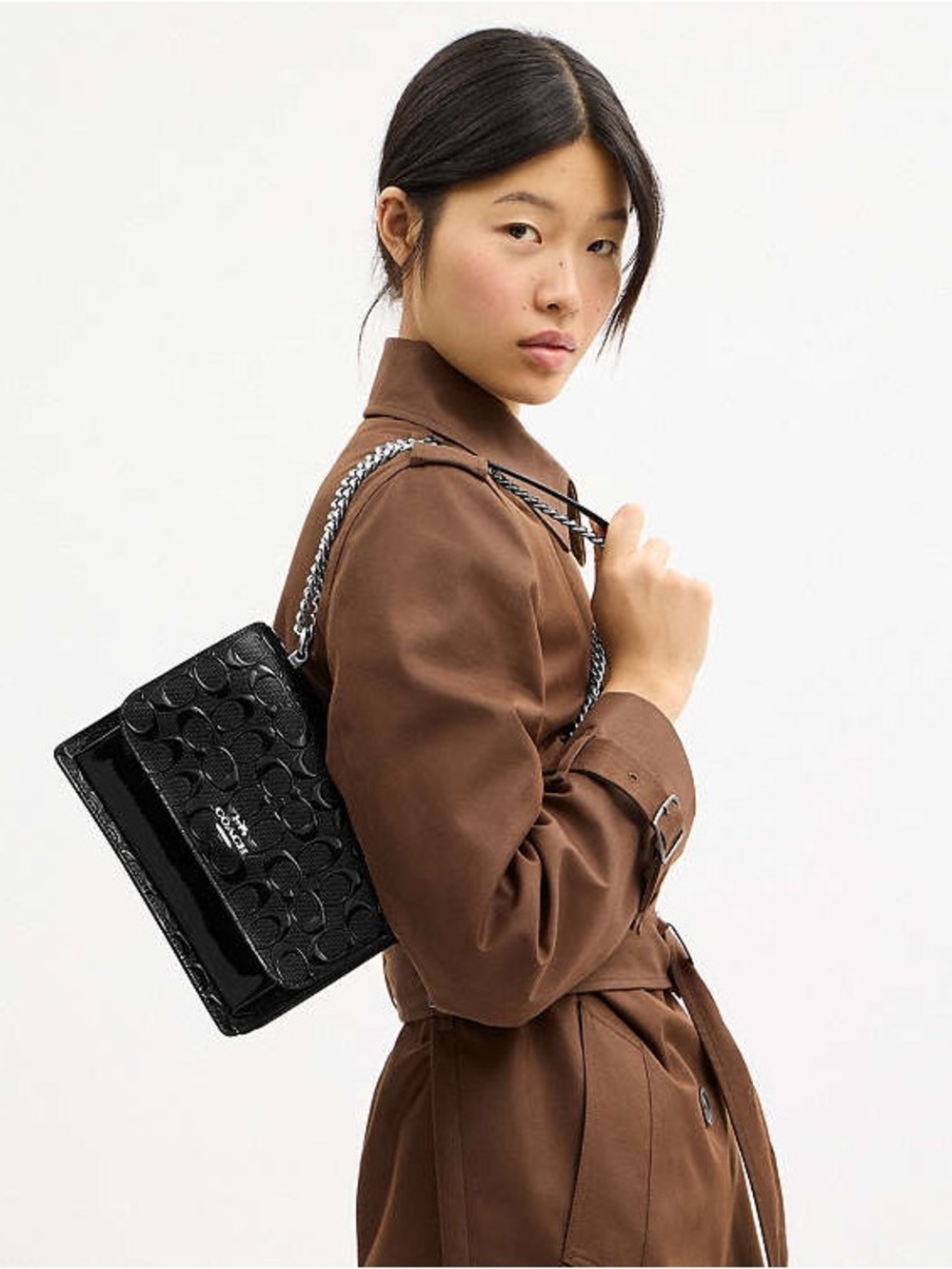 Coach Klare Crossbody Bag In Signature Leather NWT - Picture 9 of 11